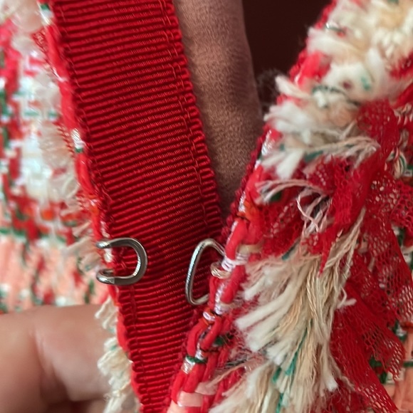 Seventy Sergio Tegon Pink Red Tweed Blazer - Picture 11 of 14